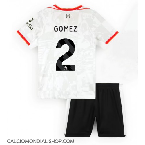 Maglie da calcio Liverpool Joe Gomez #2 Terza Maglia Bambino 2024-25 Manica Corta (+ Pantaloni corti)